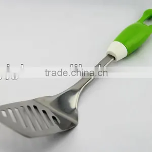 2014 New Design Stainless Steel Kitchenware Slotted Turner thumbnail-3