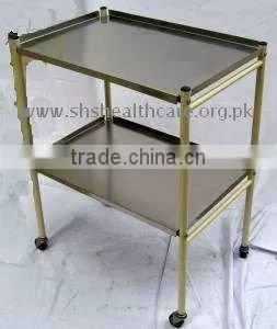 Instrument Trolley Stainless Steel Shelves thumbnail-1