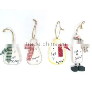 Celebrate Christmas Snowmn Shape Christmas Hung Ornaments thumbnail-1