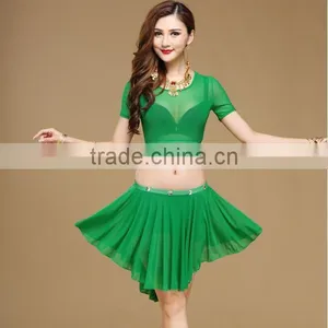 Oriental Mesh Belly Dancing Leasson Wears thumbnail-5