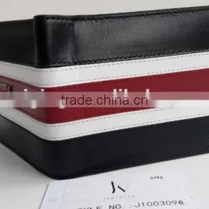 2017 Trend Wallet Men's Wallet Genuine Cowhide Leather Wallet Classical Style Wallet Men's Genuine Leather Wallet Money Bag thumbnail-3