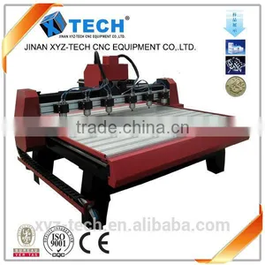 Wood Germany Multi Head Foam Cutting Cnc Router Sculpture Wood Carving Cnc Router Machine thumbnail-1