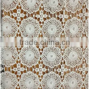 Woven Fabric Dress Embroidery Swiss Voile Lace thumbnail-1