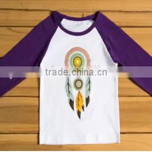 100% Cotton New Born Baby Top Soft and Comfortable Printing T-shirt thumbnail-3