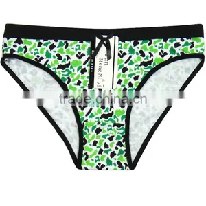 Yun Meng Ni Underwear Mature Ladies New Style Special Printing Cotton Hipsters Lady Panties thumbnail-5