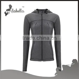 Wholesale Sports Zip up Hoodies Women Jackets Coats thumbnail-3