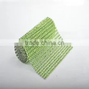 Wholesale 24 Rows Plastic Rhinestone Trim for Craft Decoration thumbnail-2