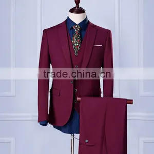 Wholesale Men 3 Piece Suit OEM Service Men 3 Piece Suit thumbnail-2