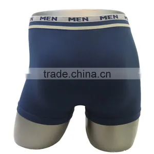 Solid Cotton Mans Basic Underwear Seamless Boxer Short Oem Men's Underwear thumbnail-3