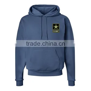 Printing And Embroidery Logo Branded Designer Cheap Fleece Custom Fashion Man Hoody thumbnail-3