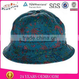 Custom Navy Blue 100% Cotton 6 Panel Bucket Hat/Wholesale Hot Sale Kids Plain Bucket Hats thumbnail-1
