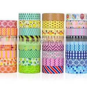 Different Patterns Washi Tape Customized Colors Adhesive Paper Tape 1.5cm*10m thumbnail-3