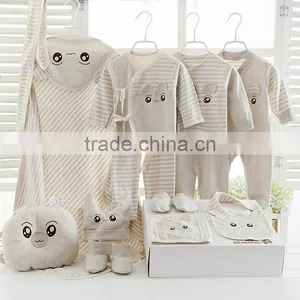 Wholesale High Quality Newborn Clothes Set Spring Baby Organic Clothing thumbnail-2
