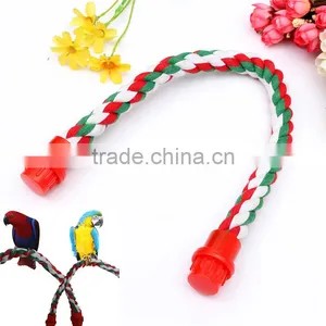 Beautiful Design Parrot Bird Toys Decorative Pet Bird Parrot Standing Rope Cockatiel Parakeet Conure Cage Swing Perch Toy thumbnail-2