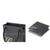 Hot Gold Stamping, Glossy Printed OEM Mini Gift Coloured Paper Bags With Handles thumbnail-1