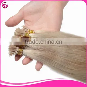 Top Quality Factory Wholesale Virgin Russian Hair Stick I Tip Russian Hair Extensions thumbnail-1