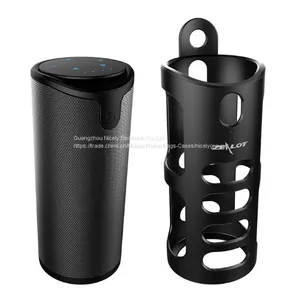 S8 HIFI Touch Control Portable Wireless Bluetooth Speaker With Sling Cover Car Music Speaker thumbnail-1