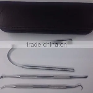 Tongue Scraper With Dental Tools Kit/ Tarter Scraper With Tongue Cleaner thumbnail-1