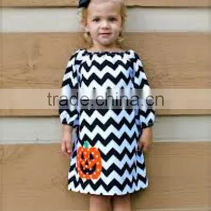 Cute Baby Stripe Ruffle Boutique Plain Kids Outfit thumbnail-3