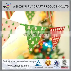 Custom Made Festival Indoor and Outdoor Decoration Bunting Flags With Cheap Price and Top Quality thumbnail-1