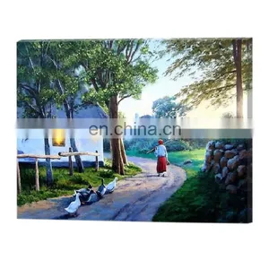 High Quality Outdoor Canvas Printed Painting for Bedroom Decorative thumbnail-1