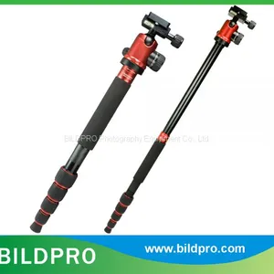 Colorful CNC Aluminum Camera Tripod Carbon Fiber Video Camera Stand thumbnail-3