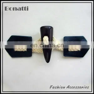 Fancy PU Leather Horn Toggle Buttons thumbnail-1