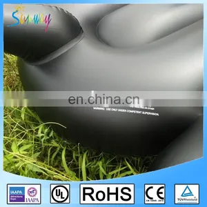 Swimming Pool Toy Mattress Inflatable Black Swan Pool Float thumbnail-6