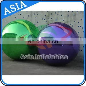 Party Club Disco Decoration Ball Sliver Mirror Balloon, Colorful Inflatabe Mirror Ball for Advertising and Decoration thumbnail-2