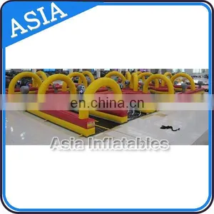 Cheap Adult Kids Race Track for Sale OEM Indoor Outdoor Inflatable Race Track thumbnail-3