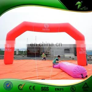 Red Color Outdoor Inflatable Entrance Arch For Advertising, Entrance Arch Gate thumbnail-1