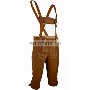 Authentic German Lederhosen Oktoberfest Lederhosen Costumes All Sizes (Munich Clothing) thumbnail-2