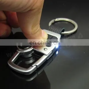 Best Selling Metal LED Keychain Custom Logo High Quality thumbnail-3