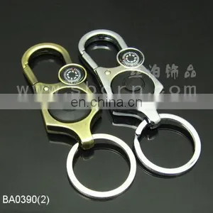 New Products Keychain Led Torch Light Hot Selling Mini Compass Led Keychain thumbnail-1
