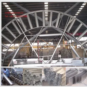 Pontoon Type Aluminum Stainless Steel Internal Floating Roof for Storage Tank thumbnail-3