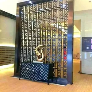 Background Wall Decoration With Hotel Stainless Steel Wall Panel thumbnail-1