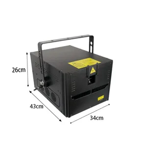 New Advance Economical 18w RGB 3d Animation Projector Sky Show Diso/concert/dj Programmable Stage Laser Light thumbnail-2