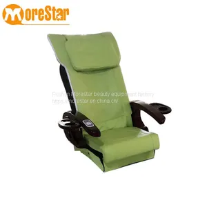 Simple Spa Salon Pedicure Chairs With Human Touch Massage Chair Back thumbnail-3