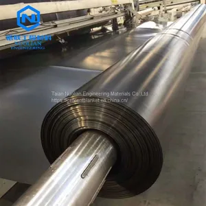 Geomembrane Smooth and Textured Geomembrane Thickness 0.3~3mm Landfill Lake Wetland River Pond Liner thumbnail-5