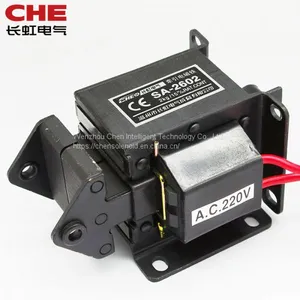 SA-2602 2.0kgf 19.6N 15mm Push Pull Type Tractive Solenoid Electromagnet for Vending Machine thumbnail-3
