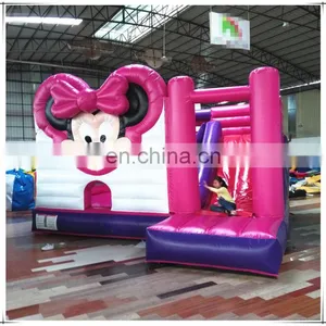Guangzhou Factory Direct Sale Pink Jumping Castle, Children Inflatable Bouncer Castle thumbnail-1