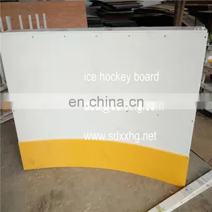 Ice Rink Boards Hockey Baseboard Plastic Skirting Hockey White Board thumbnail-1