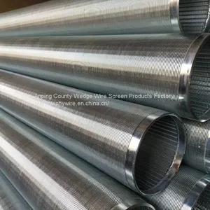 Low Carbon Galvanized Johnson Screen Tube thumbnail-1