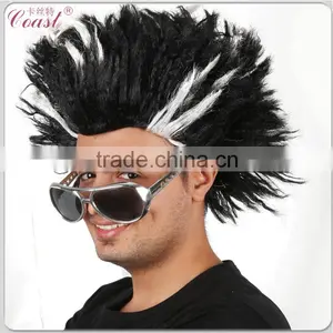 Fake Synthetic Fashion Spiky Punk Hair Wigs thumbnail-2