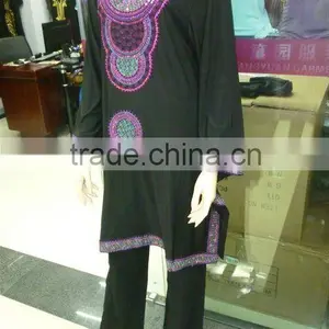 C212 Stylish Beautiful Muslim Abaya thumbnail-1