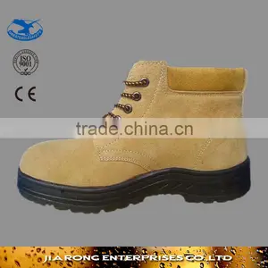 Low Factory Price Mid-cut Embossed Leather Safety Shoes SS008 thumbnail-1