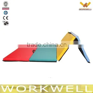 Workwell New Design Hot Selling Foldable Thick 4 Section Portable Yoga Mat Kw-Y02 thumbnail-2