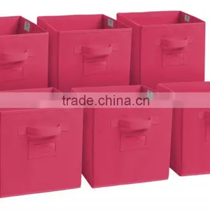 Non-woven Storage Boxes, Folding Basket Set of 6 thumbnail-1