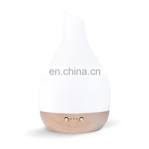 Hot Selling Portable Air 4 Light Modes Wooden Base Humidifier Aroma Diffuser 180ml thumbnail-2