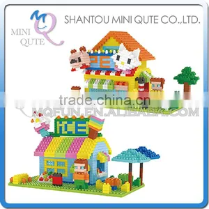 Mini Qute Lele Brother Kawaii Ice Cream PET Shop Kids Gift Plastic Building Blocks Cartoon Model Educational Toy thumbnail-1